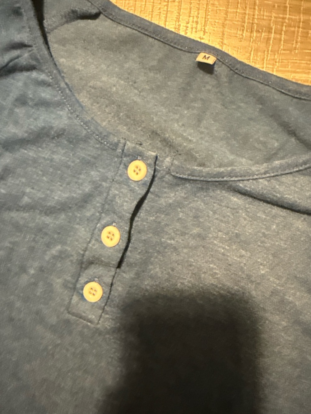Casual Two-Piece Lounge Set in Heather Blue - Picture 2 of 2